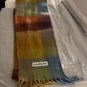 Acne Studios Colorful Wool Scarf